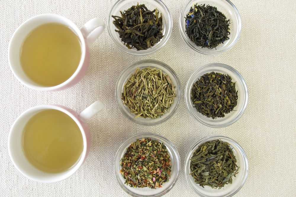 Green tea flavors