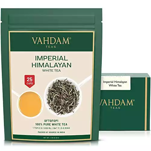 VAHDAM Imperial White Tea Leaves from Himalayas