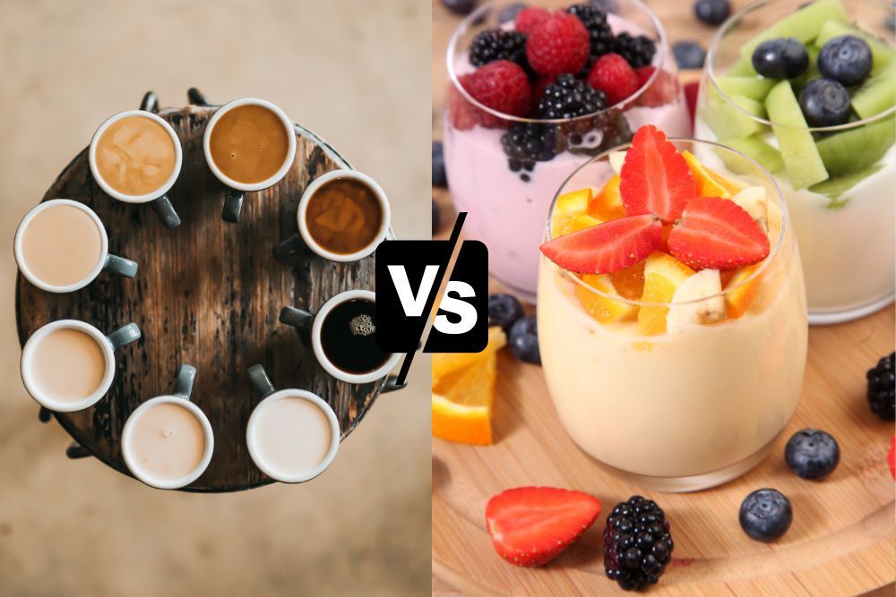 Coffee vs. Smoothie