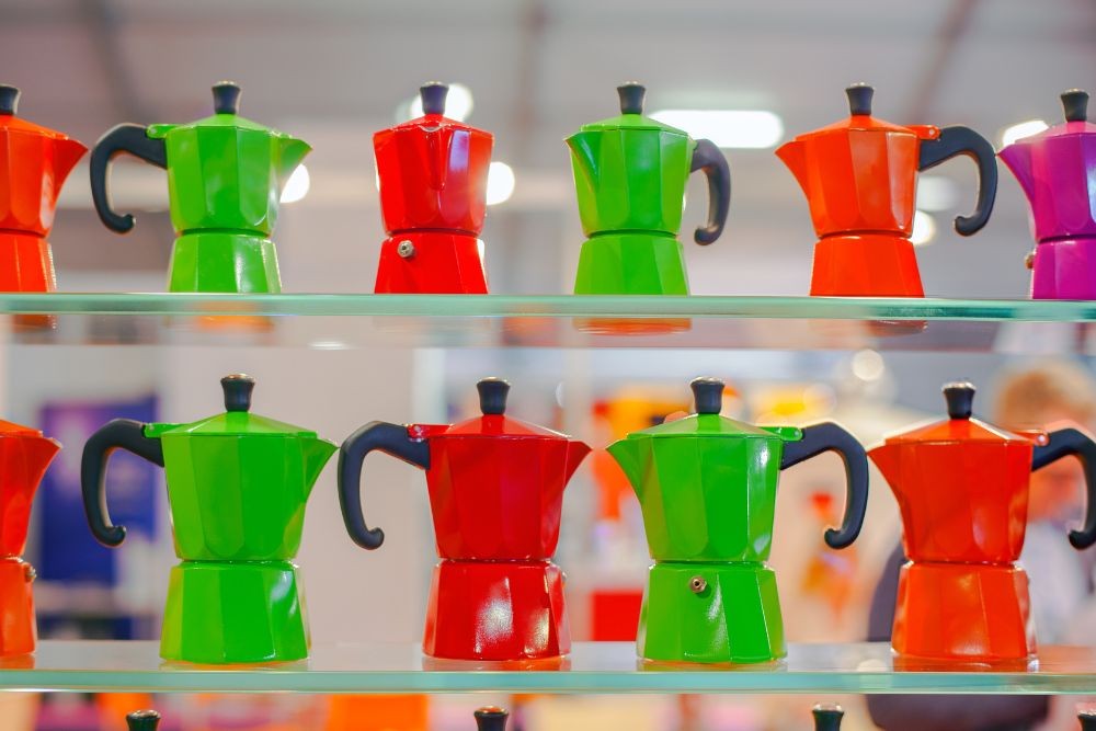 Metal coffee pots for manual brewing to replace large espresso machines