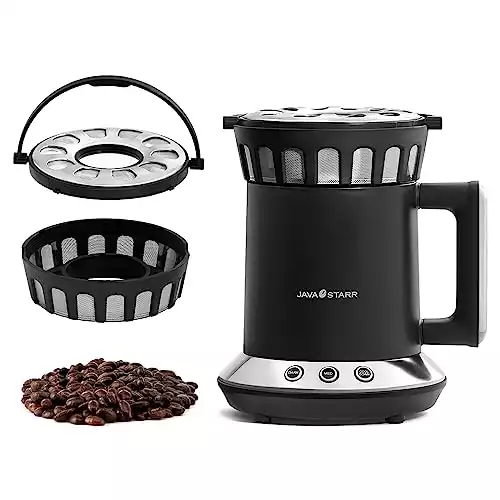 JAVASTARR Electric Coffee Roasters Machine for Home Use