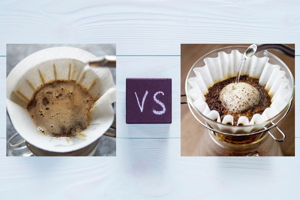cone vs. flat bottom coffee filters