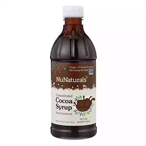 NuNaturals Stevia Syrup, Sugar-Free Sweetener