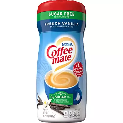 Nestle Coffee Mate CREAMER SUGAR FREE FRENCH VANILLA