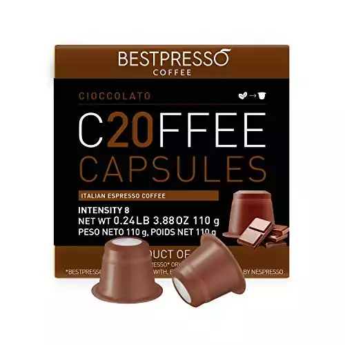 Bestpresso Coffee for Nespresso Original Machine 120 pods
