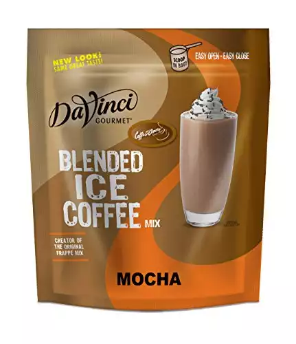 DaVinci Gourmet Mocha Blended Iced Coffee Mix, 3 Pound (Pack of 1)