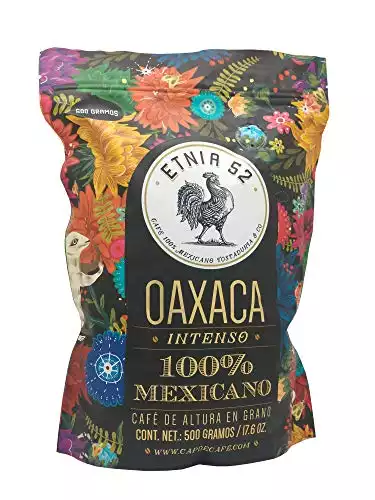 Etnia 52 - Oaxaca (Intenso), Mexican Ground Coffee, 1 lb. or 16 oz