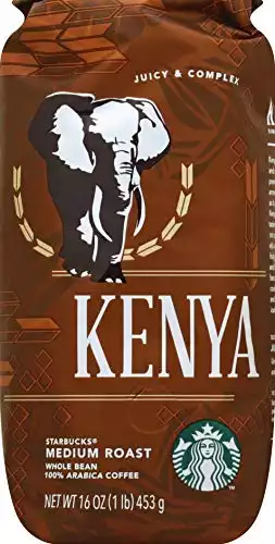 Starbucks Kenya, Whole Bean Coffee (1lb)