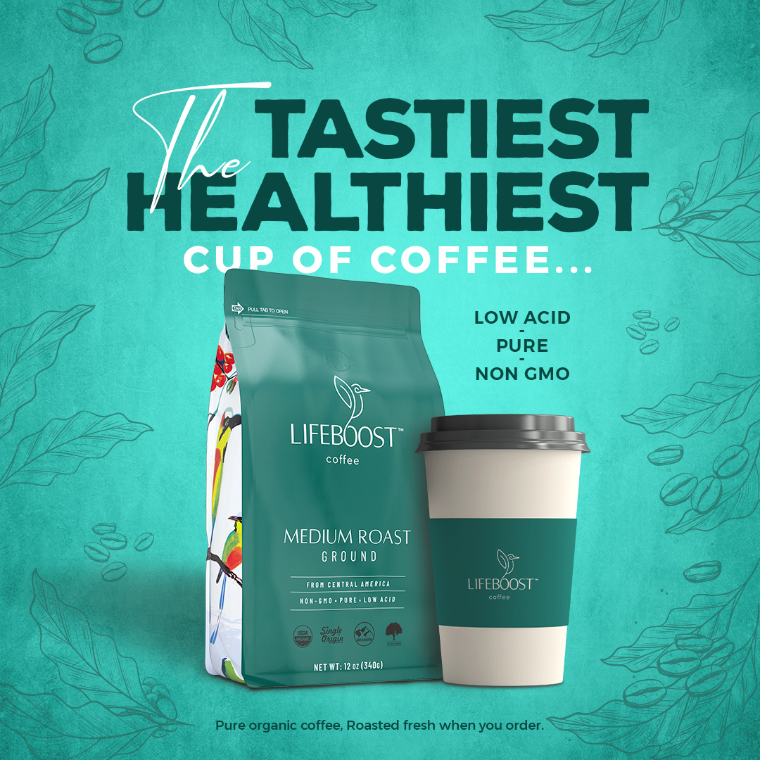Lifeboost Medium Roast Coffee