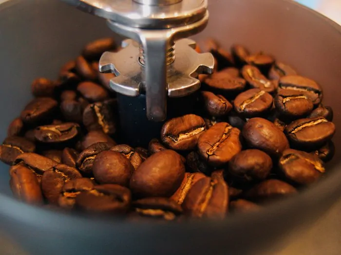 Maintain coffee grinder