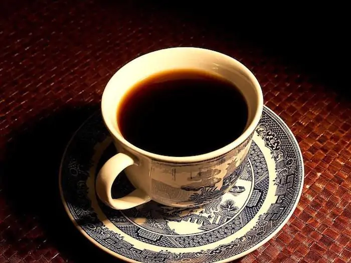 how to fix weak coffee - black coffee on a table top