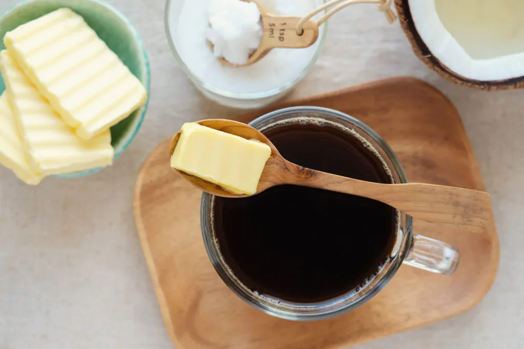 coffee with butter