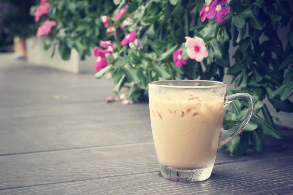 Delicious iced coffee