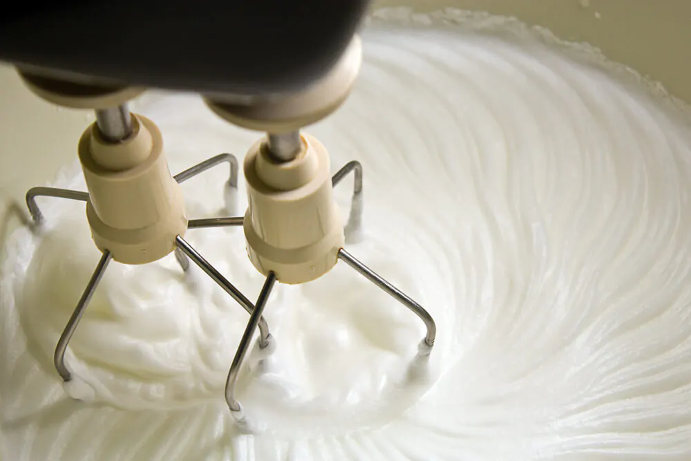 whipping a milk