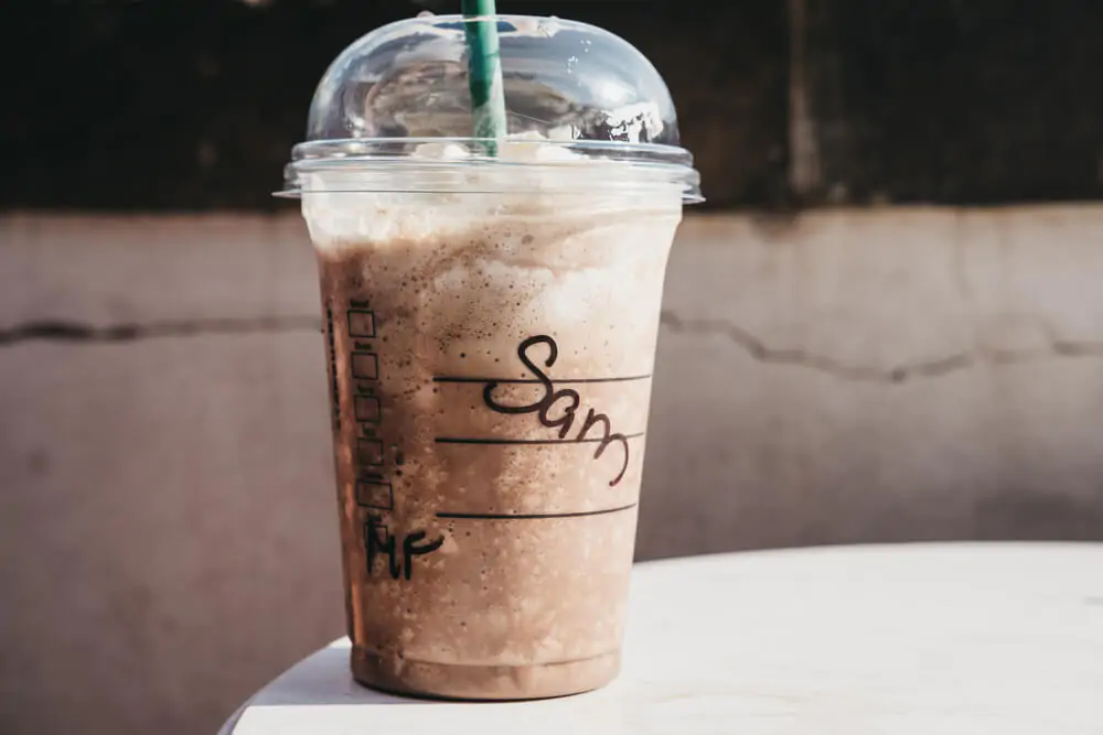 How to make java chip frappuccino without coffee