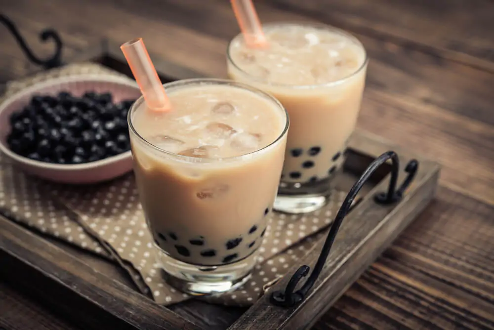 How many calories are in bubble tea?