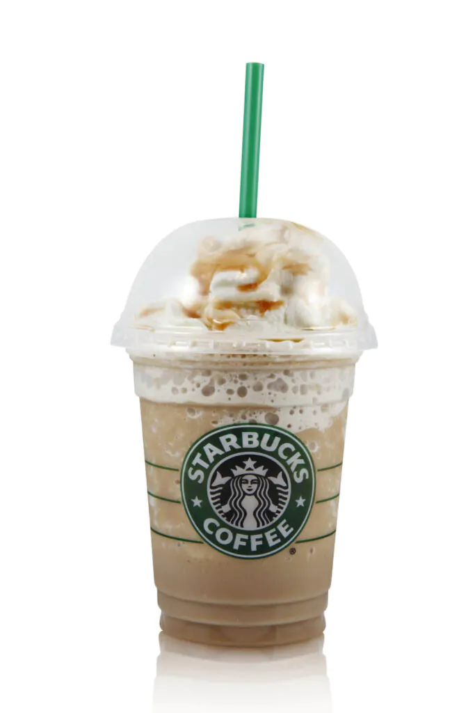Starbucks caramel frappuccino
