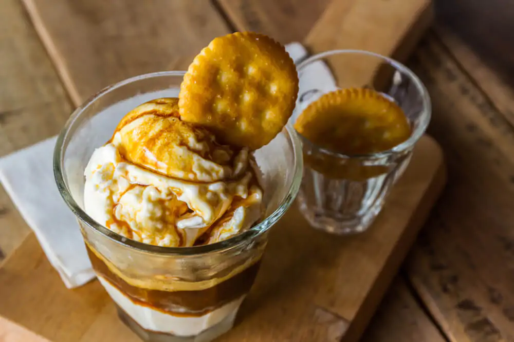 Variations of affogato coffee