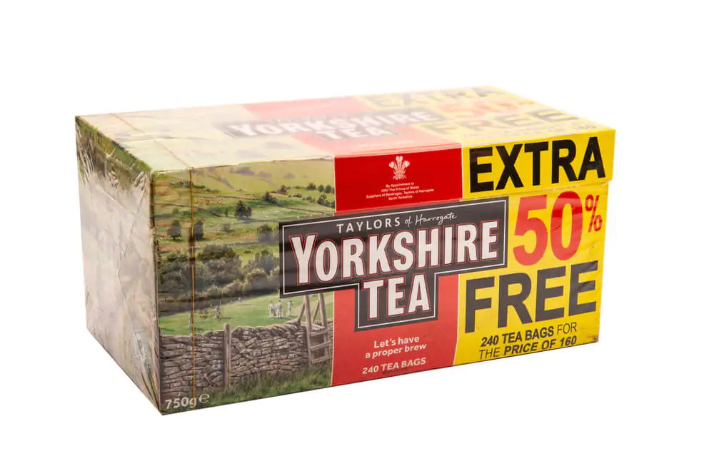 a Yorkshire tea