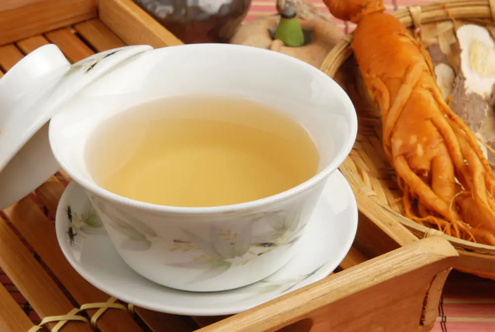 A cup of ginseng tea - What is ginseng tea