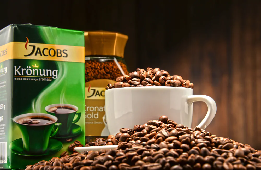 Jacobs is a brand of coffee marketed in Europe by Jacobs Douwe Egberts