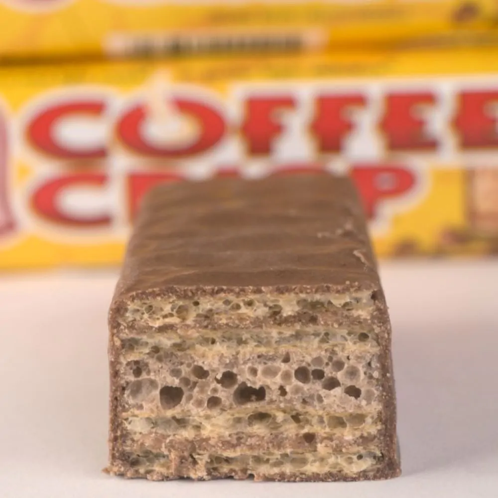 Does coffee crisp have coffee in it