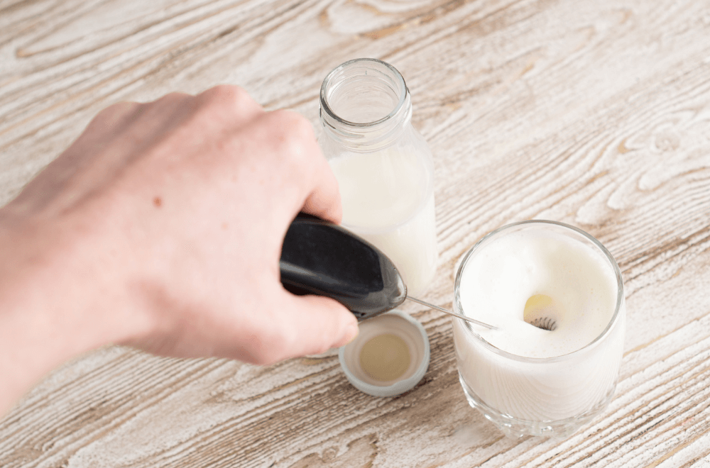 how to use a milk frother