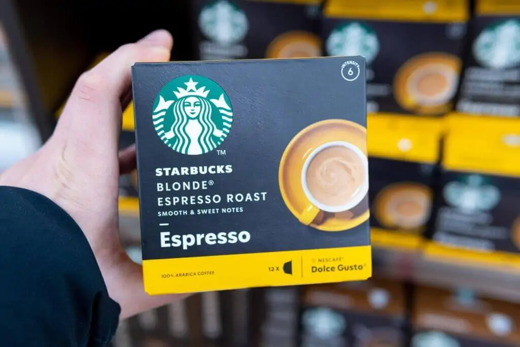 Starbucks blonde espresso roast 