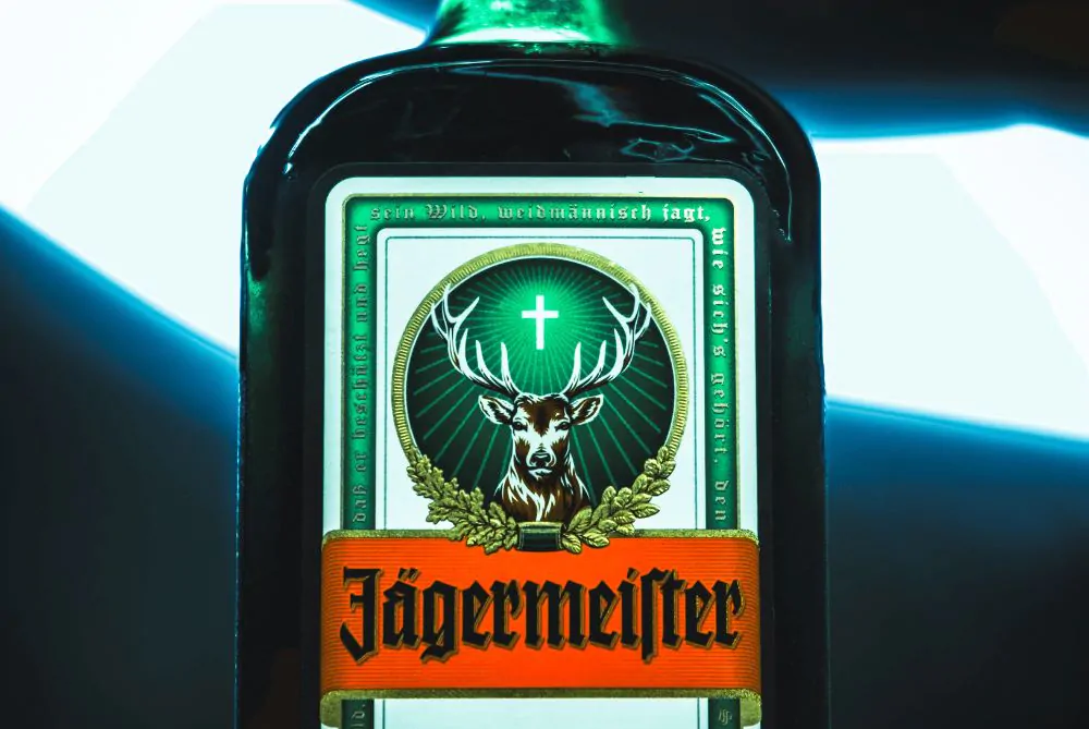 A bottle of Jägermeister