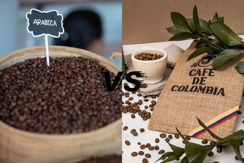 Arabica vs Colombian coffee