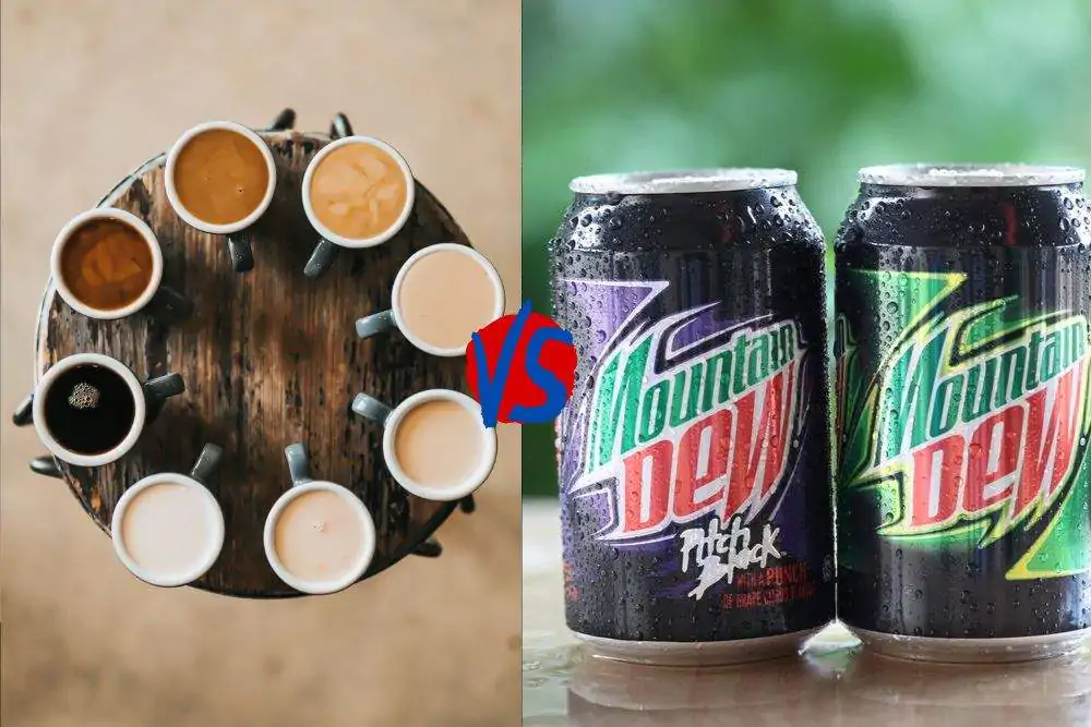 Coffee vs. Mountain Dew