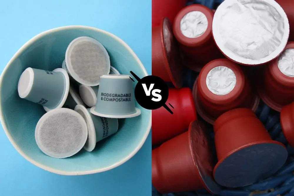 coffee pods vs. coffee capsules