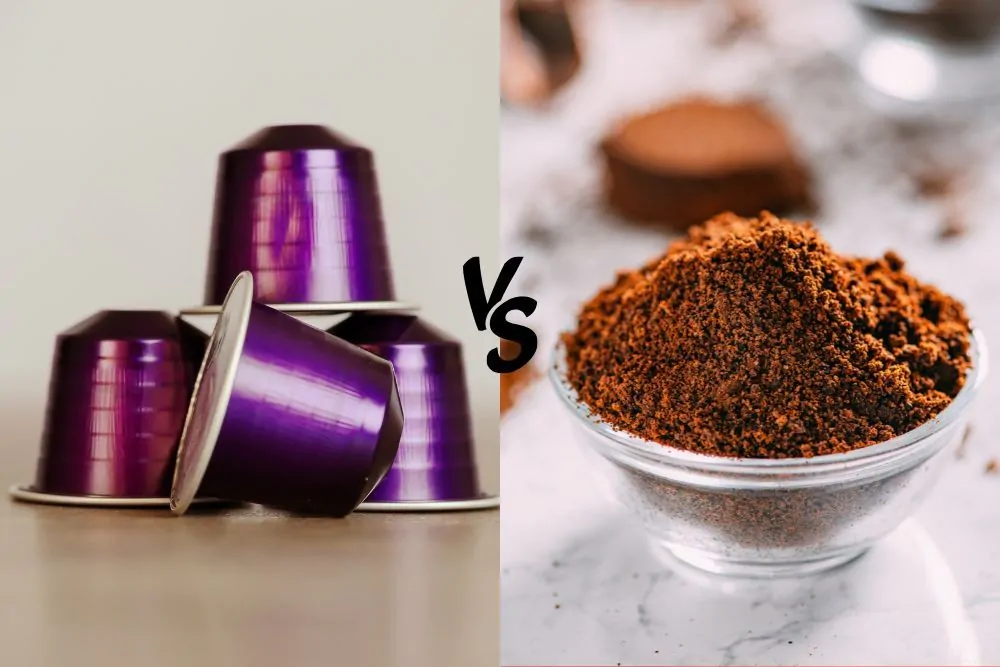 coffee pods vs ground coffee