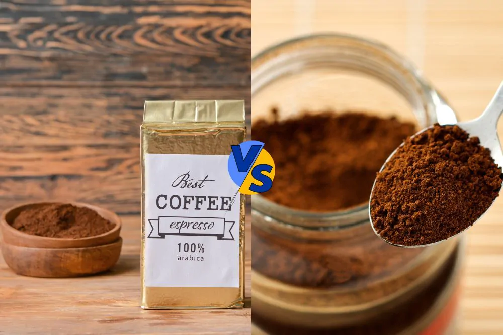 espresso powder vs. instant coffee