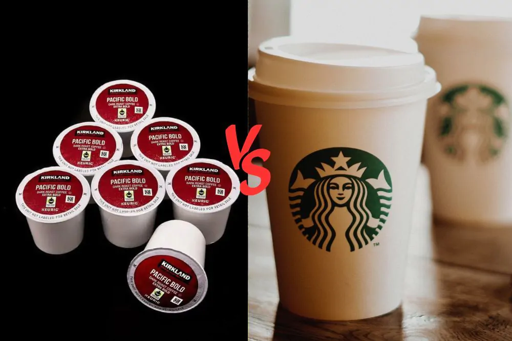 Kirkland coffee vs. Starbucks coffee