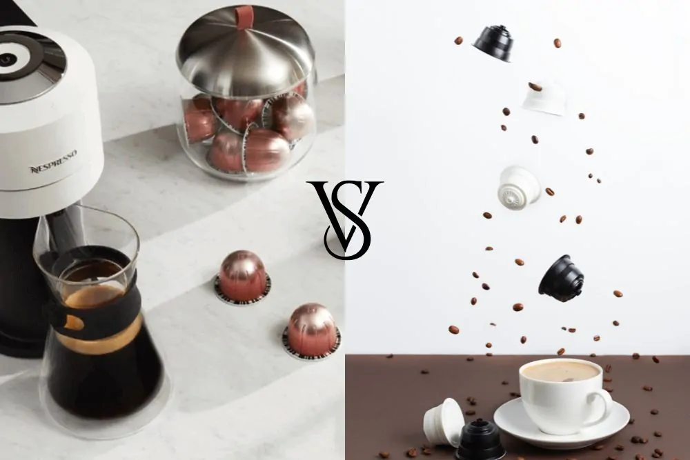 Nespresso pods vs. capsules