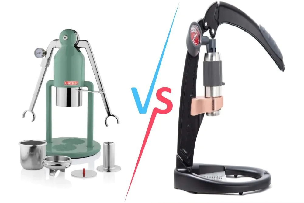 Cafelat Robot Barista vs. Flair Pro 2 Espresso Maker