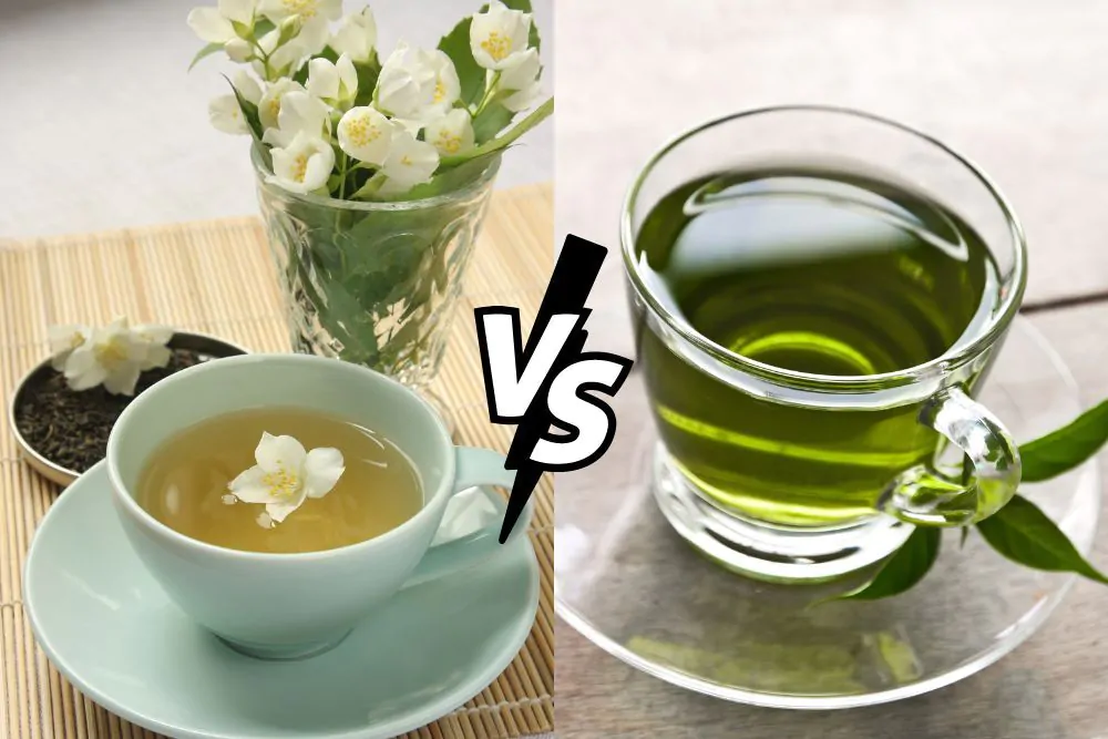 Jasmine tea vs green tea
