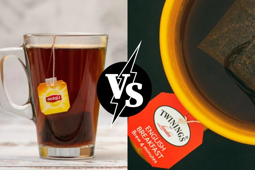 Lipton tea vs. English breakfast tea 