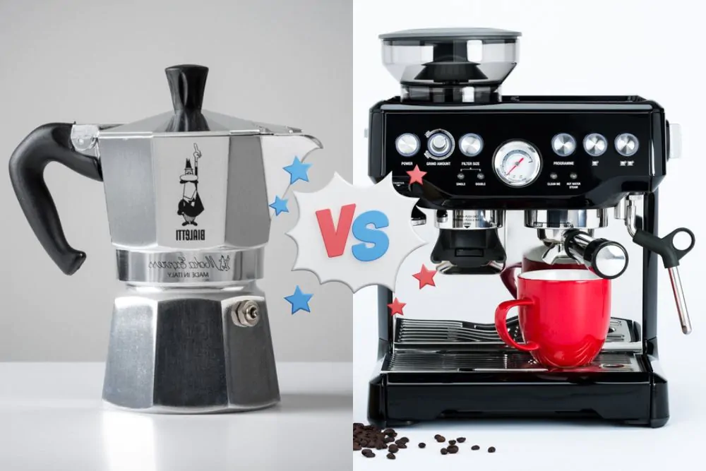 Moka Express vs. Mr. Coffee Espresso maker