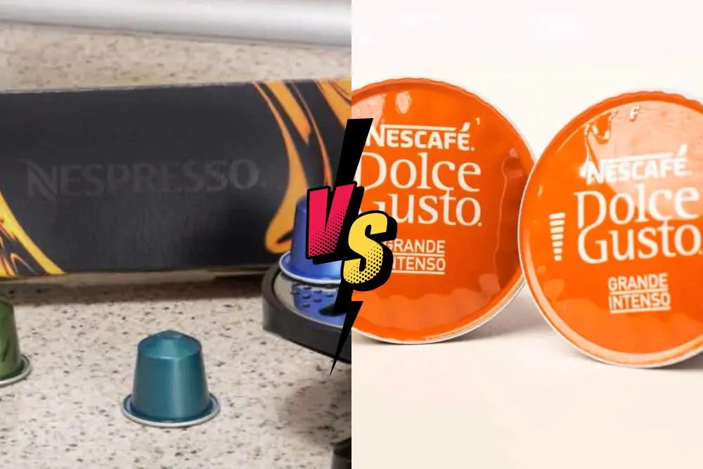 Nespresso pods vs. Dolce Gusto